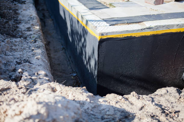 Professional Crawl Space Encapsulation technician working in Elwell, MI